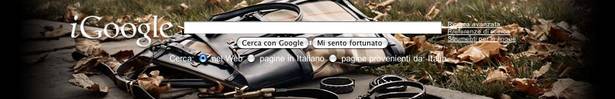 Il tema d'artista di Burberry per iGoogle Il tema d'artista di Burberry per iGoogle
