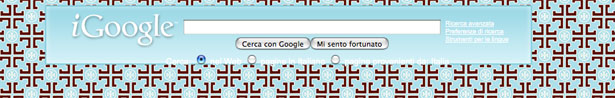 Il tema d'artista di Tory Burch per iGoogle Il tema d'artista di Tory Burch per iGoogle