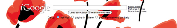Il tema d'artista di Oscar de la Renta per iGoogle Il tema d'artista di Oscar de la Renta per iGoogle