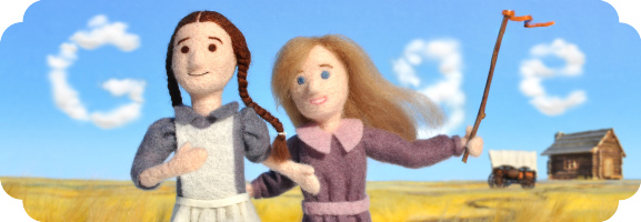 Laura Ingalls Wilder celebrata da Google