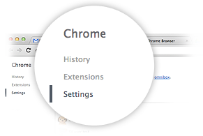 Preferenze di Google Chrome