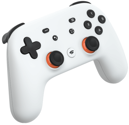 Controller di gioco Stadia.