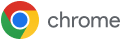 Logo Google Chrome.