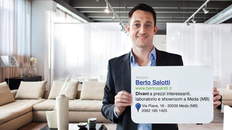 Filippo Berto, Imprenditore – Berto Salotti