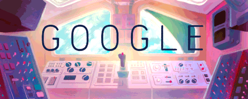 Sally Ride Doodle Google GIF 5
