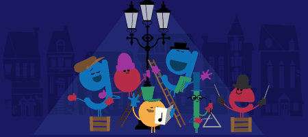 Buone Feste da Google Doodle e Notizie IN 1 Buone Feste da Google con un Doodle
