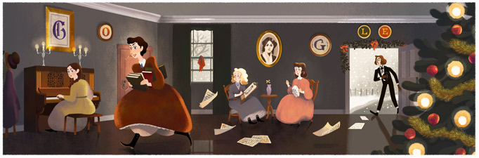 184° anniversario della nascita di Louisa May Alcott