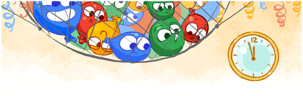 Felice Anno Nuovo! Buon Anno 2017, gli Auguri di Capodanno 1 Doodle Google Felice Anno Nuoco Capodanno 2017 uscito il giorno di San Silvestro 31 dicembre 2016